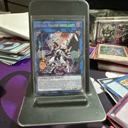 Yugioh x1 Firewall Dragon Singularity MP24-EN087 Prismatic Secret (Near Mint!) - Image 1