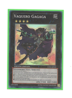 GAGAGA COWBOY CT10-EN010 Limited Edition Spanish SP010 YuGiOh Foil NM - Image 1