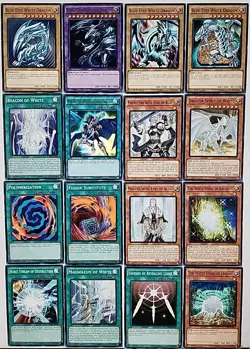 Yu-Gi-Oh! Blue-Eyes White Dragon Lot Of 16 2016 Legendary Decks 2 LDK2 NM-M - Image 1