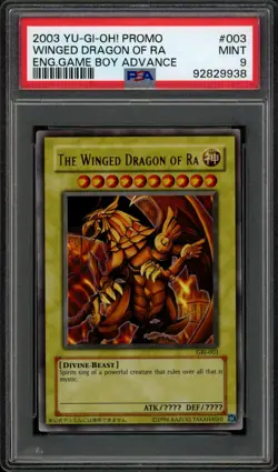 Yugioh The Winged Dragon of Ra GBI Ultra Rare PSA9 Mint Graded Englisch! - Image 1