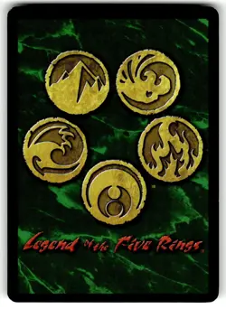 Legend of the Five Rings Four Winds A Perfect Cut Card - Shosuro Technique - Image 2