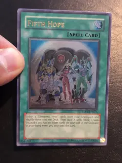 Yu-Gi-Oh! ULTIMATE RARE CARD FIFTH HOPE TAEV-EN045 LP - Image 3