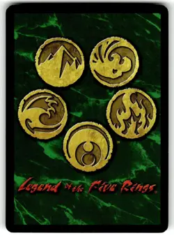 Legend of the Five Rings Four Winds Card Gold Edition - Superior Tactics - Image 2