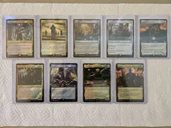 Fallout MTG PIP Foils / Surge Foils 9 Card Lot NM Unplayed - Image 1