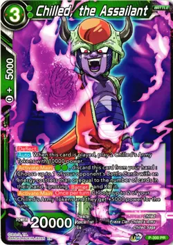 Dragon Ball Super Card Game Chilled, The Assailant Promo Card - Image 1