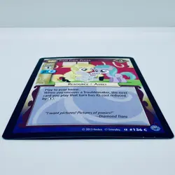 My Little Pony CCG Premier Foal Free Press Common Trading Card - Image 2