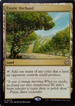 0275 EXOTIC ORCHARD RARE DUSKMOURN: HOUSE OF HORROR COMMANDER MTG CARD - Image 1