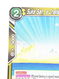 Dragon Ball Super Suke San a Challenging Warrior NM Critical Blow Card Game - Image 2