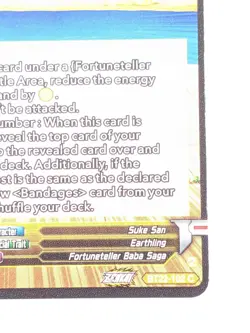 Dragon Ball Super Suke San a Challenging Warrior NM Critical Blow Card Game - Image 5