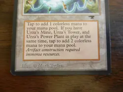 MTG - Urza's Power Plant (Bug) - Antiquities - Uncommon - Light Play - English - Image 3