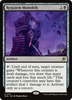 Requiem Monolith [Edge of Eternities Promo Pack] Magic MTG - Image 1