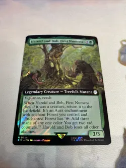 MTG Fallout - Harold And Bob, First Numens - Surge Foil Extended Art Rare - Image 2