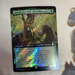 MTG Fallout - Harold And Bob, First Numens - Surge Foil Extended Art Rare - Image 5