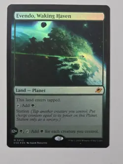 Evendo, Waking Haven Edge of Eternities FOIL MTG NM - Image 1