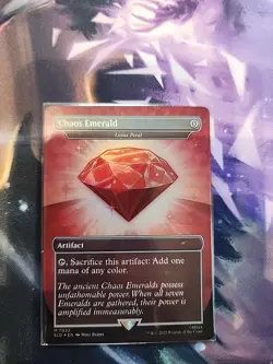 Chaos Emerald (Lotus Petal) Red 7032 Sonic Secret Lair Bonus MTG NM - Image 4