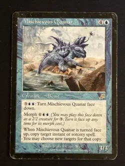 1x Mischievous Quanar (42) Scourge HP MTG Magic the Gathering x1 MKE - Image 1