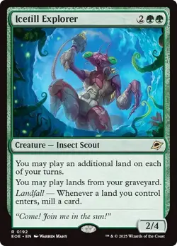 FOIL ICETILL EXPLORER mtg LP Edge of Eternities 1 Rare - Image 1