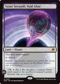SUSUR SECUNDI, VOID ALTAR mtg NM-M Edge of Eternities 1 Mythic - Image 1