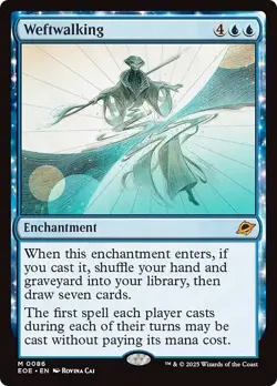 WEFTWALKING mtg NM-M Edge of Eternities 1 Mythic - Image 1