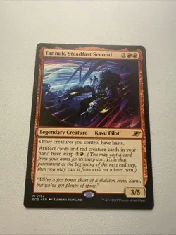 TANNUK, STEADFAST SECOND mtg NM-M Edge of Eternities 1 Mythic - Image 1