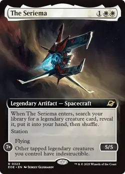 Extended Art THE SERIEMA mtg NM-M Edge of Eternities 1 Rare - Image 1