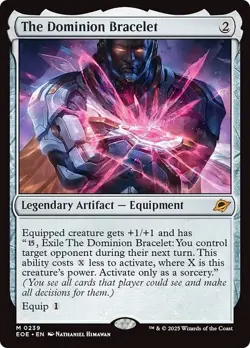 THE DOMINION BRACELET mtg NM-M Edge of Eternities 1 Mythic - Image 1