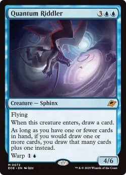 QUANTUM RIDDLER mtg NM-M Edge of Eternities 1 Mythic - Image 1