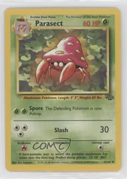 Parasect Pokemon Jungle #41 1999 0l4h - Image 1