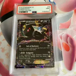 2016 Pokemon XY Fates Collide Umbreon EX #55 PSA 9 - Image 1