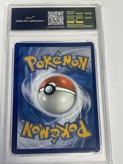 Slowpoke Shiny Rare #116/091 Pokemon TCG Paldean Fates ENGLISH Graded 9 Mint - Image 2