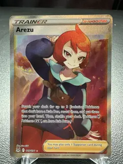 🔥 Clean 🔥 Arezu 189/196 - NM Near Mint Pokemon Lost Origin FA - Image 1