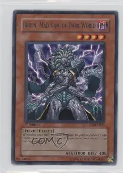 R - Brron Mad King of Dark World 1st Ed. YuGiOh Elemental Energy #EEN-EN022 2u3 - Image 1