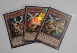 3x Droll & Lock Bird RA02-EN006 Yugioh Playset - Image 1