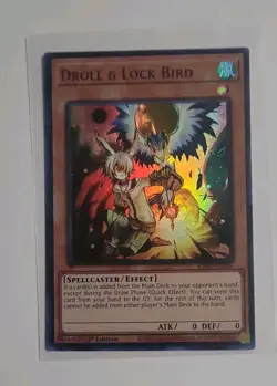 3x Droll & Lock Bird RA02-EN006 Yugioh Playset - Image 2