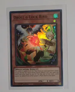 3x Droll & Lock Bird RA02-EN006 Yugioh Playset - Image 3