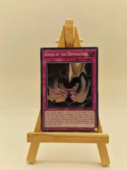 Yugioh - Songs Of The Dominators - Secret Rare - ALIN-EN078 - 1st edition - Image 1