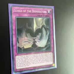 Yugioh - Songs Of The Dominators - Secret Rare - ALIN-EN078 - 1st edition - Image 2