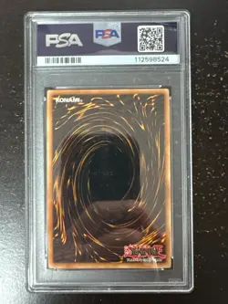 YuGiOh! TCG Red-Eyes B. Dragon (Portuguese) 1st Edition PSA 6 - Image 2