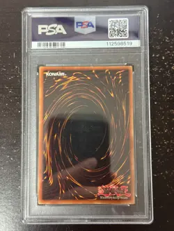 PSA 5 YuGiOh TCG The Fiend Mega Cyber 1st Edition PSV-100 - Image 2