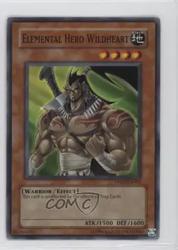 Elemental HERO Wildheart Unlimited YuGiOh Jaden Yuki 2 Duelist Pack 2007 1f4n - Image 1