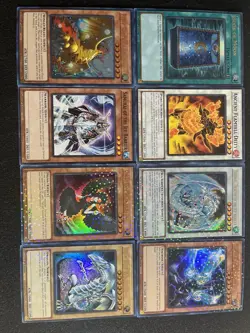 Yugioh Card Lot 1st Edition Mosaic Rare 8 Cards M - Image 1