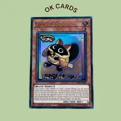 JUSH-EN017 Cooky☆Yummy Collector's Rare 1st Ed YuGiOh - Image 1