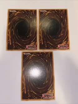 3x Yugioh! Eternal Soul RA04Platinum Secret Rare - 1st Edition Near Mint Playset - Image 3