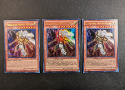 Palladium Oracle Mahad MVP1-EN053 Ultra Rare LP Unlimited Yugioh Playset (3x) - Image 1