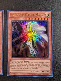 Palladium Oracle Mahad MVP1-EN053 Ultra Rare LP Unlimited Yugioh Playset (3x) - Image 2