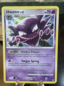 Haunter 41/99 - Platinum Arceus - Uncommon - Non-Holo POKEMON CARD - MP - Image 1