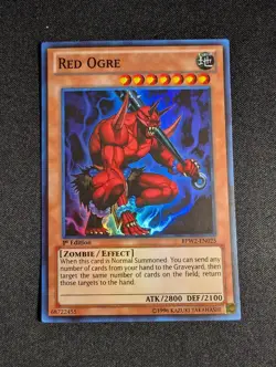 Yugioh - Red Ogre BPW2-EN025 1st Edition Super Rare NM - Image 1