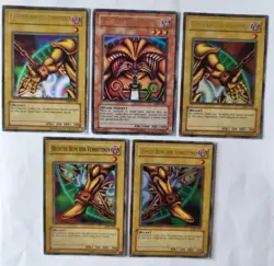 Yu-Gi-Oh Die komplette Exodia LOB-G101 Ultra Rare Deutsch Holo - Image 1
