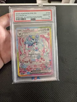 Pokemon TCG Sylveon EX Card Sir 156/131 Prismatic Evolutions - Image 1