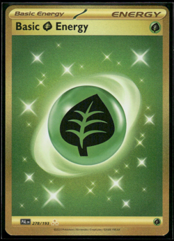 Pokemon Card - 278/193 - Paldea Evolved EN - Basic Grass Energy - Hyper Rare - Image 1